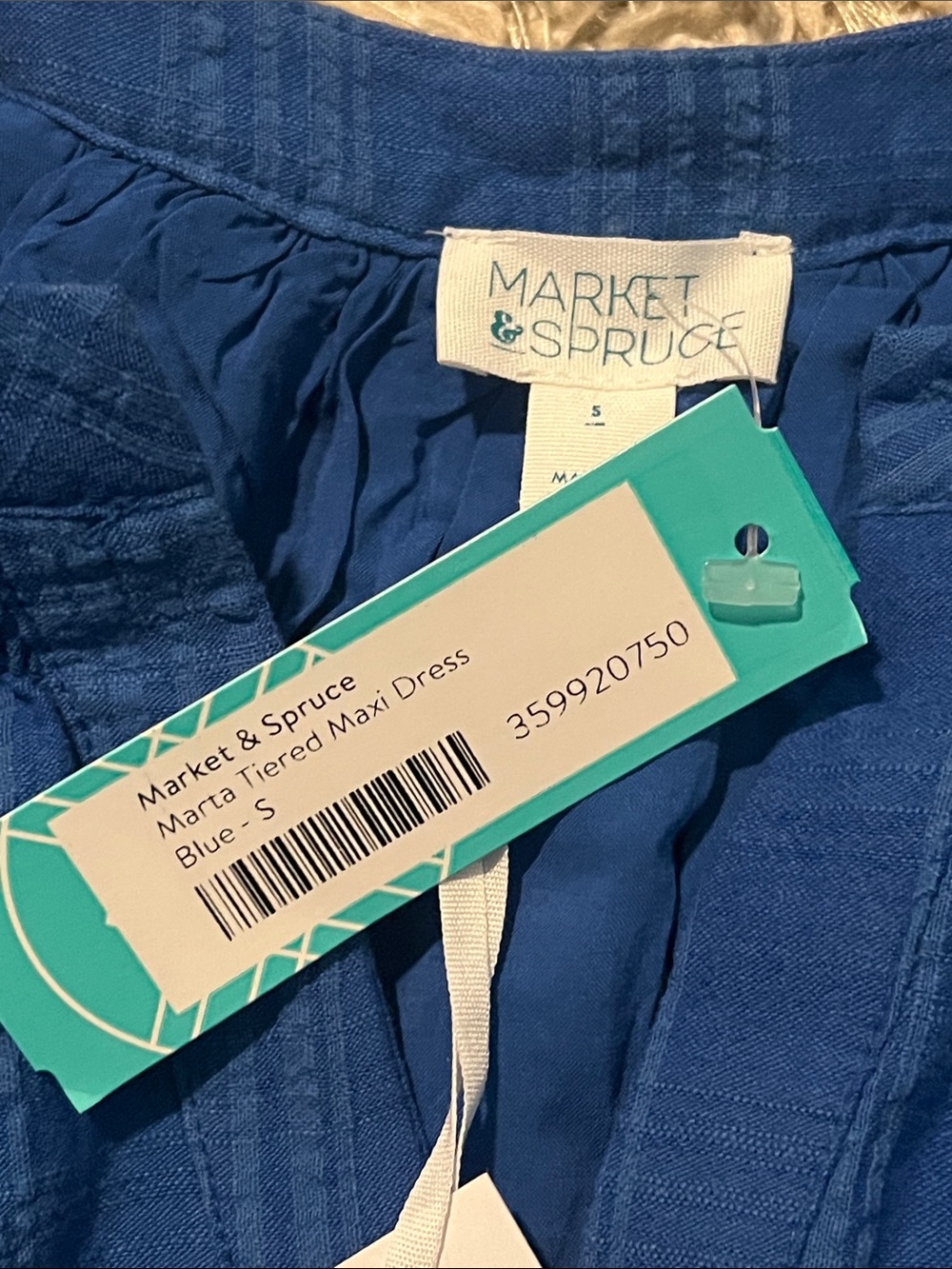 Market & Spruce Marta Tiered Maxi Dress - Picture 6 of 6